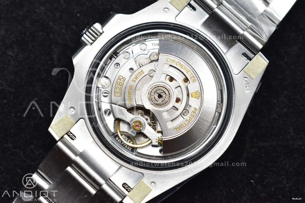 on Gold Weight BLRO Bracelet Dial Gain GMT Black VR3285 126719 Oyster CHS Best Factory Edition Master II 1:1 1109